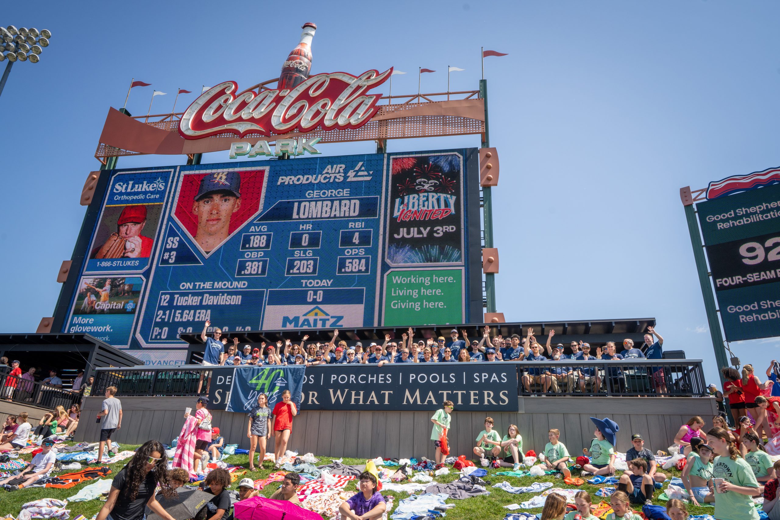 W.B. Homes, 40th Anniversary Iron Pigs Game gallery